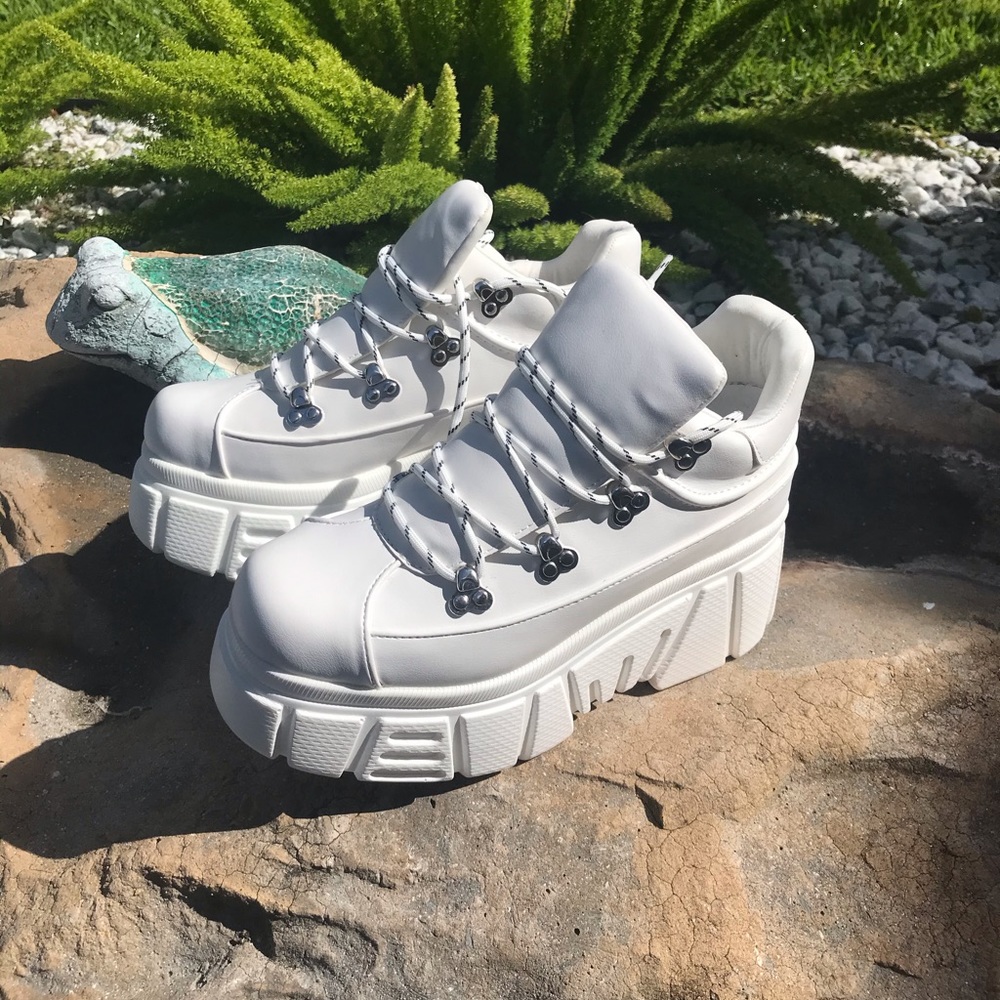 Bershka platform sneakers